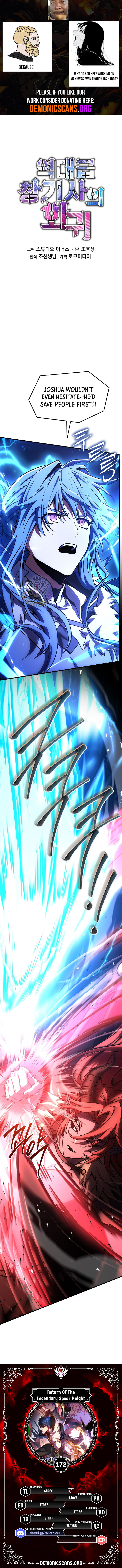 Return of the Legendary Spear Knight Chapter 172 0